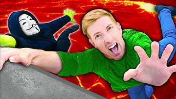 CWC vs HACKER in FLOOR IS LAVA CHALLENGE for Project Zorgo Ninja Gadget