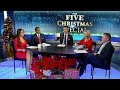 ‘The Five’ answer your Christmas Facebook questions From go-to gifts to favorite carols, Kimberly Guilfoyle, Juan Williams, Jesse Watters, Dana Perino and Greg Gutfeld answer your holiday questions on 'The Five.'
