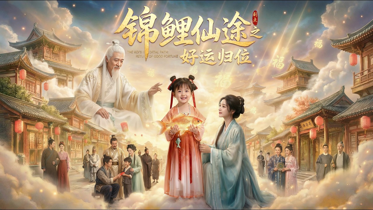 【FULL】做滿一萬件好事就能成仙！她卻為了一個凡人，放棄了仙途…💕#女頻 #甜寵 #ai #ai真人 #短劇