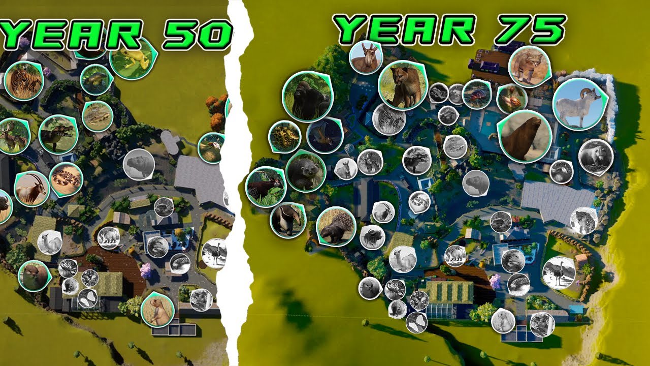 I Spent 75 Years Making a Randomly Generated Zoo in Planet Zoo | Planet ...