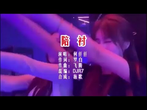 何仟仟 《陪衬 （DJR7版）》 KTV 导唱字幕 （备有伴奏视频）