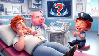 Dad Is Pregnant! What's Inside Daddy's Belly!? Nursery Rhyme &amp; Kids Song | Captain Jack