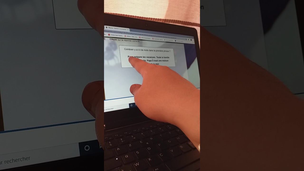 Quelques exercices Interactifs sur WAZZOU.BE