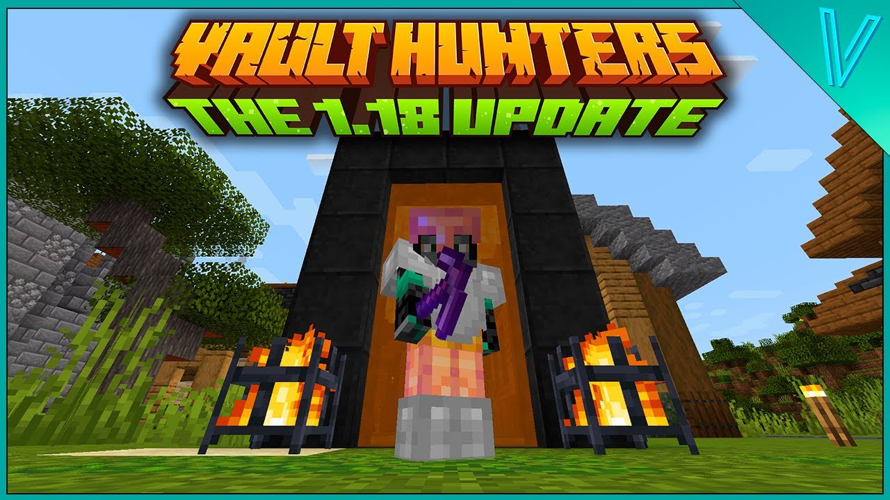 Vault Hunters 1.18 - The First Vault! Vault Basics #EP1 - YouTube