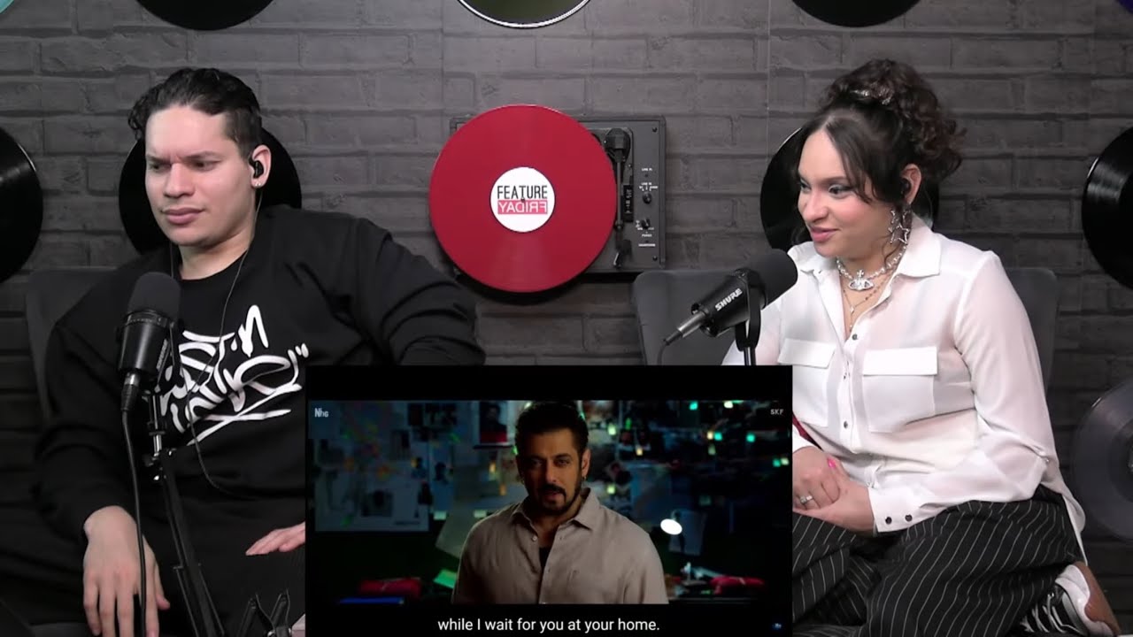 CAN'T BELIEVE HE IS 60!! Waleska & Efra react to SIKANDAR Official Trailer - Salman Khan