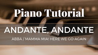 Video thumbnail of "Andante Andante - Mamma Mia! Here We Go Again - Advanced Piano Tutorial"