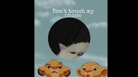 Don't touch my phone 📱#trending #viral #aesthetic #shorts #wallpaper