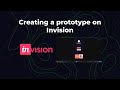 How to create an interactive prototype on invision