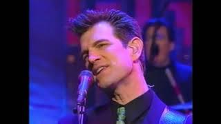 Chris Isaak and Silvertone - 'Flying' live on David Letterman 2/10/99