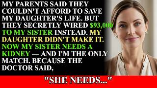 My Parents Claimed They Were Broke While My Daughter Was Dying — But They Had Secretly Wired $93...