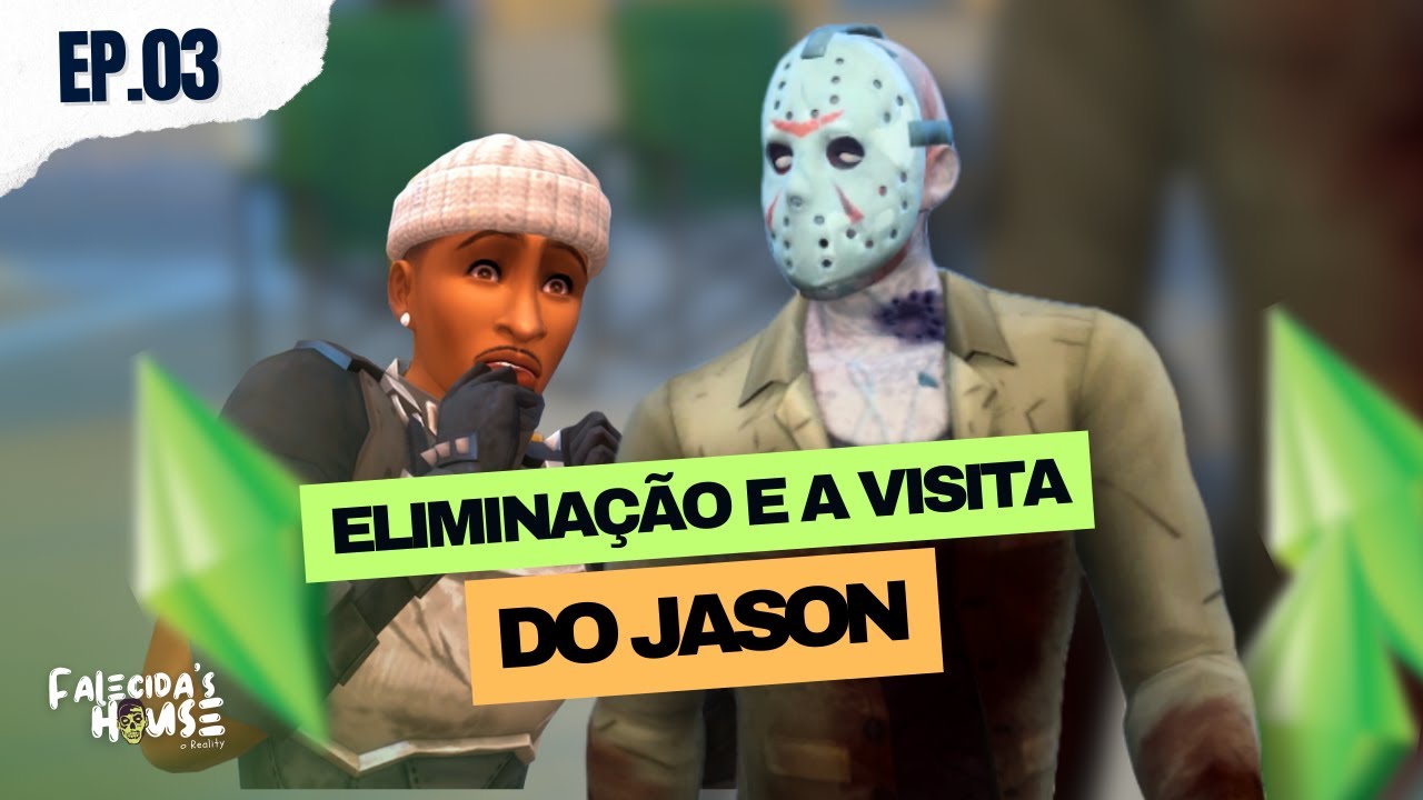 🧟♂️ FALECIDA'S HOUSE 1.03 - O JASON INVADIU O REALITY | The Sims 4 ...