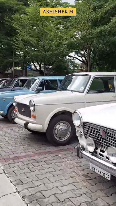 FIAT car show in Lalbagh | FIAT Padmini Premier | Vintage Car Show #fiat #vintagecars #carshow