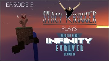 FTB Infinity Evolved Skyblock Ep. 5 Smeltery time