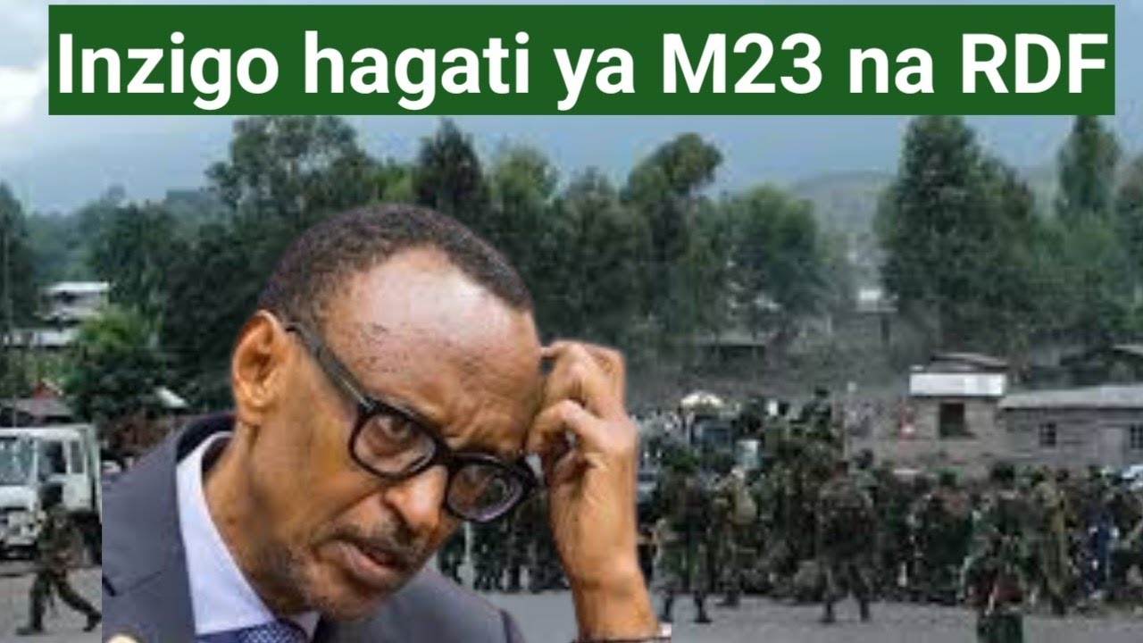 Itangazo Rdf M23 isohohoye itangazo ryakasa mutwe ritumye itandukana na RDF - YouTube