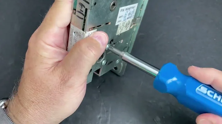 Falcon MA mortise lock rehanding