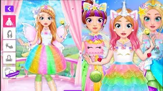 unicorn 🦄 gir makeup game| fashion 👗 for girls | miracle girl gaming| screenshot 5