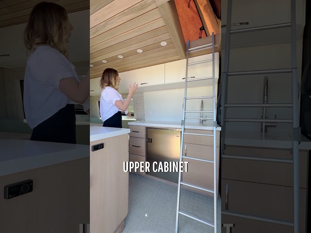 Van tour! Clean, cozy, and full of smart design #vanlife #vanconversion #tinyhome
