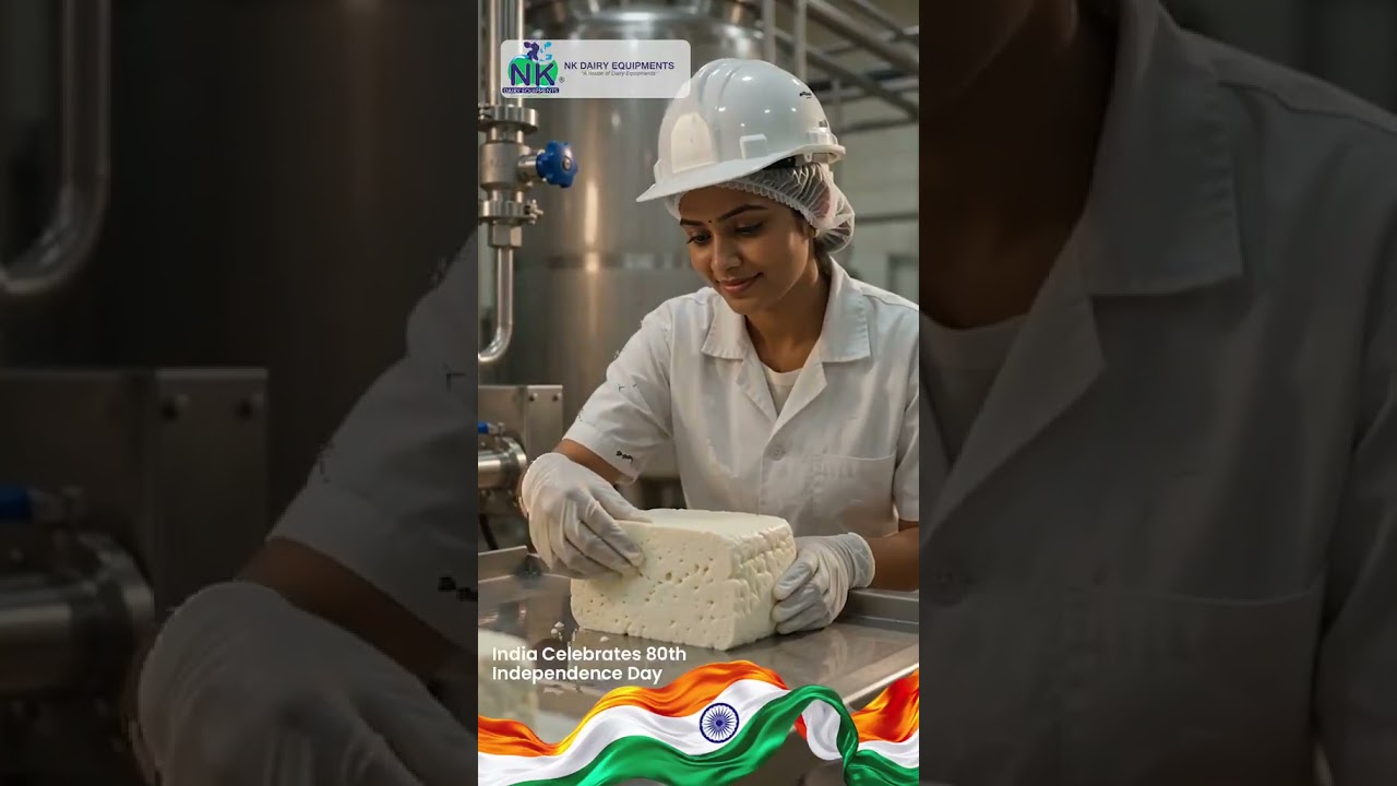 🇮🇳 Empowering India’s Dairy Growth | Happy Independence Day | NK Dairy Equipments