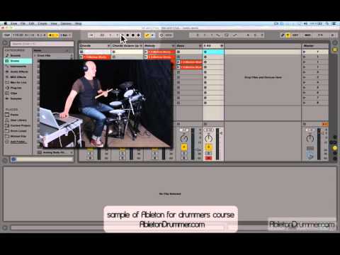 Loop your drums with Ableton Live tutorial - YouTube