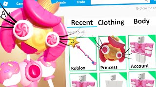 MAKING PRINCESS LOOLILALU THE AMAZING DIGITAL CIRCUS a ROBLOX ACCOUNT