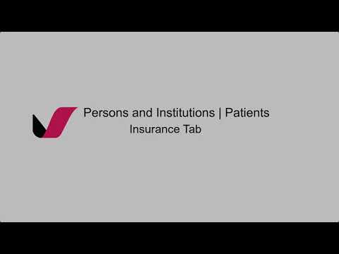 P&I | Patients | Insurance Tab