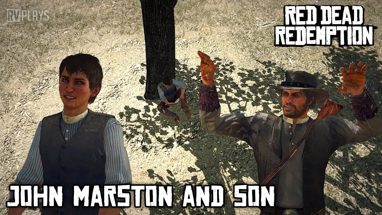 Red Dead Redemption John Marston And Son Ps5 Gameplay Youtube 
