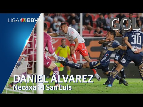Gol de D. Álvarez | Necaxa 1 - 1 San Luis | Liga MX - Clausura 2020 - Jornada 3