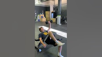 Eccentric Isometric Single Arm DB Press (Half-off Chest Press)