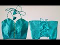 How to make Halter Strap Blouse/Top हॉल्टर स्ट्रैप् ब्लाउज