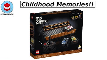 Childhood memories!! LEGO Atari 2600 revealed!! LEGO Icons 10306