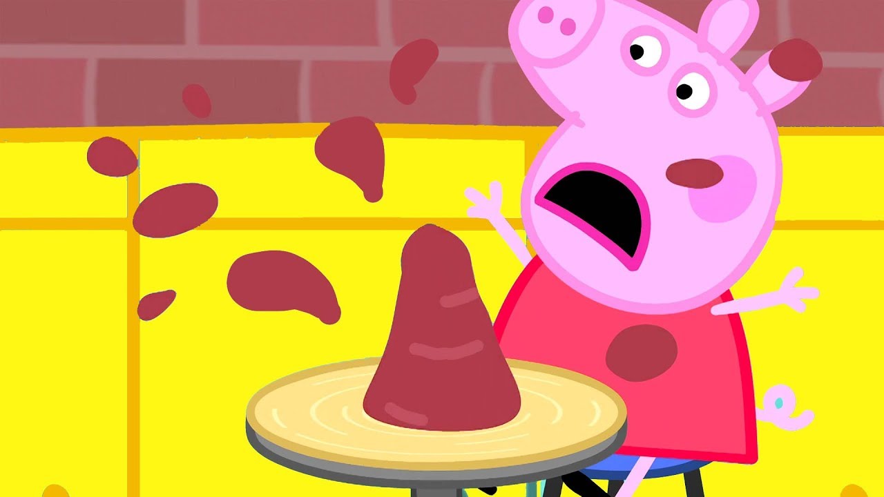 Peppa Pig Francais La Poterie Hd Dessin Anime Youtube