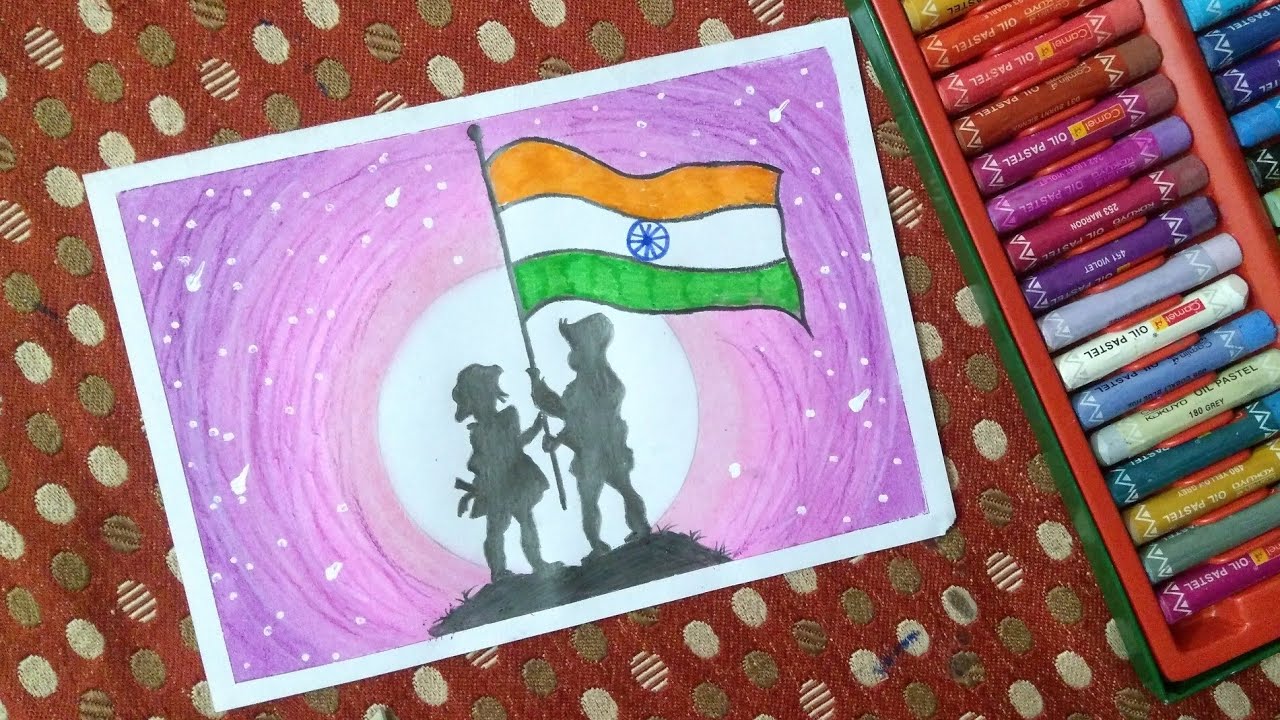 How to draw Republic Day Drawing Republic Day Painting easy