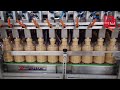 Crunchy Peanut Butter Filling Machine | Peanut Butter Jar Packaging | Viscous Liquid Filler