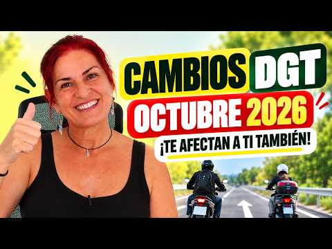 Cambios DGT Octubre 2026 🚨 NUEVAS Normas de Tráfico: ¿Qué Cambia Desde HOY?