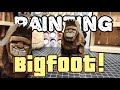 Paint with Me! -- Bigfoot Sasquatch finishing.