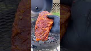 Bourbon Marinated Ribeyes Recipe | Over The Fire Cooking by Derek Wolf