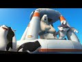 Madagascar En Español Latino Cast Adrift Clip De Los Pingüinos De Madagascar Dibujos Animados