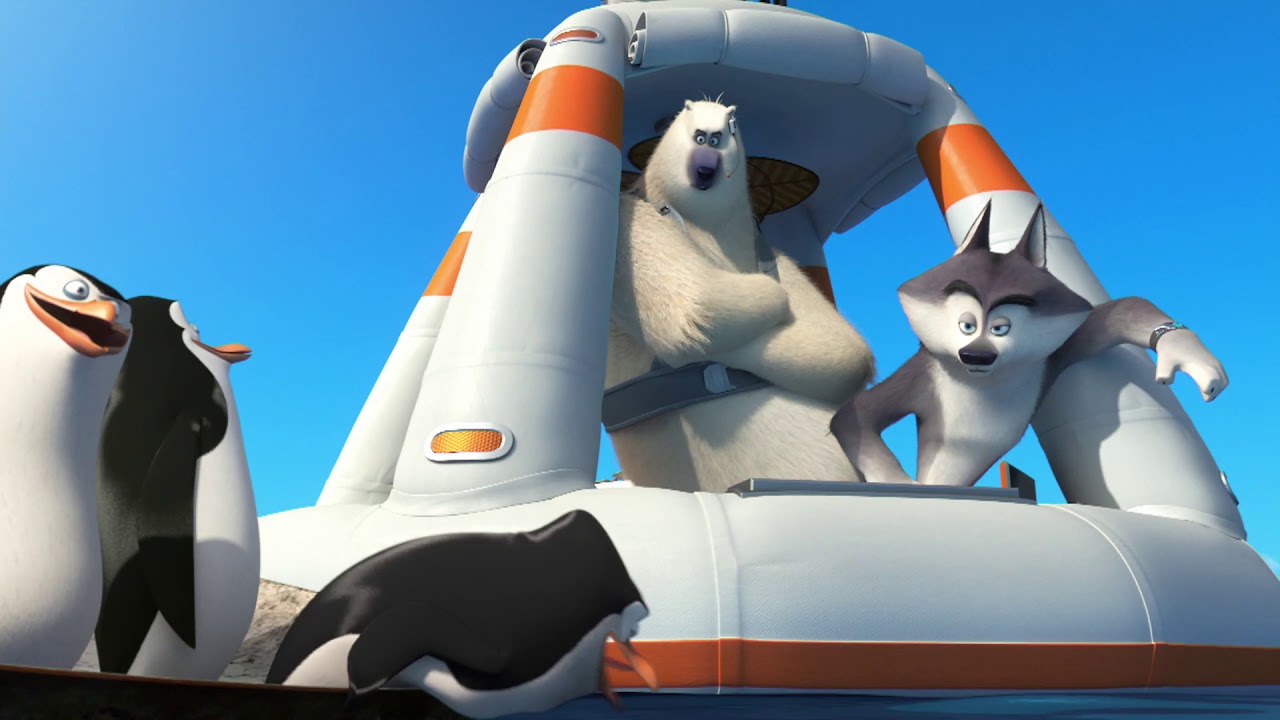 Madagascar en Español Latino | Cast Adrift | Clip de Los Pingüinos de Madagascar | Dibujos Animados