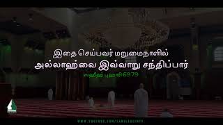 This is how those who do this will meet Allah on the Day of Judgment | Tamil Aalim Tv screenshot 1