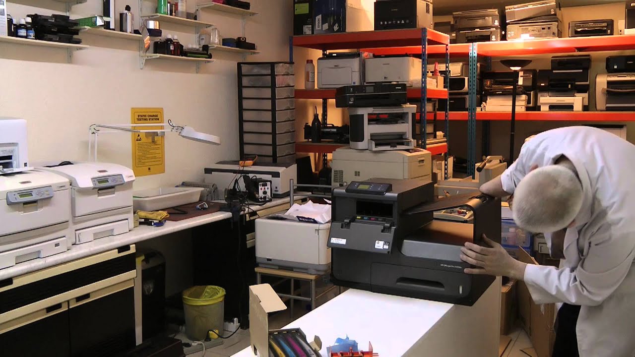 Hp Officejet Pro X451 desembalado y primeras impresiones - YouTube
