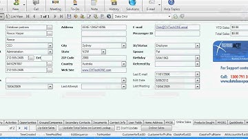 Sage ACT! - Import data from the Web!