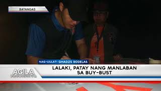Lalaki Patay Nang Manlanban Sa Buy-Bust Operation Sa Ibaan, Batangas