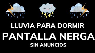 Lluvia Relajante para Dormir Profundamente - Quedarse Dormido En Menos 3 MIN con sonido de LLUVIA