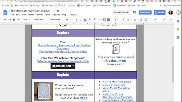 Adding a Forced Copy Document to a HyperDoc