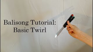 Beginner Balisong Tutorial: Basic Twirl