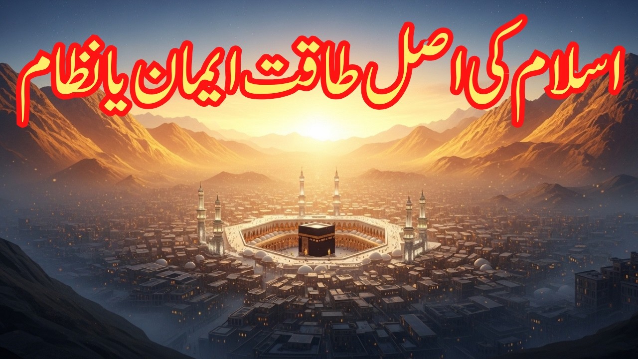 اسلام کی اصل طاقت کیا ہے؟ ایمان یا نظام؟ Islam ki asal taqat