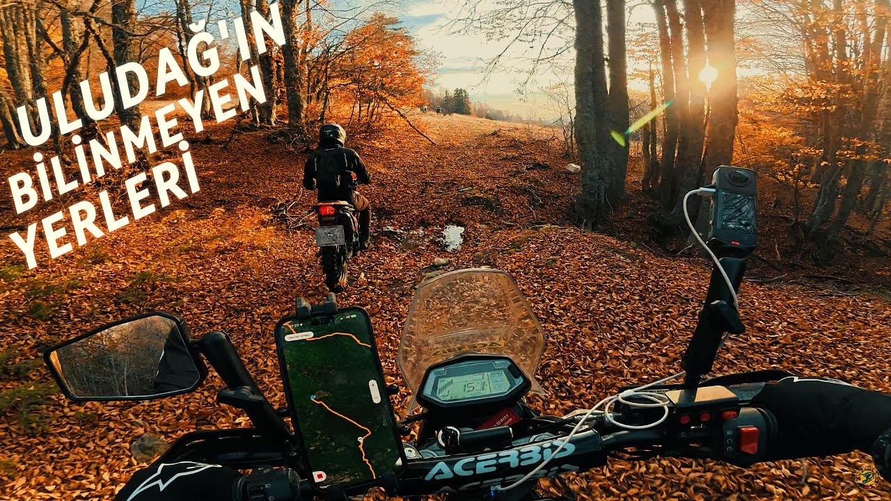 TERKEDİLMİŞ ORMANLARDA MOTOSİKLET MACERASI