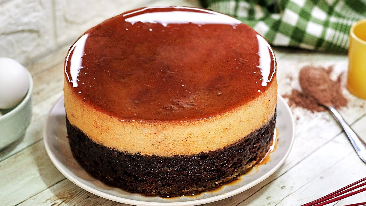 APRENDA FAZER O FAMOSO BOLO-PUDIM DE PADARIA MAIS FÁCIL DA VIDA