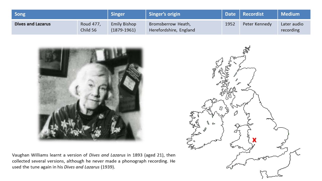 «Английская народная песенная сюита» Ральфа Воана Уильямса — аутентичные записи девяти народных п...