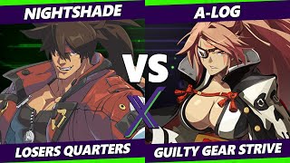 F 478 Losers Quarters - Nightshade Sol Vs. A-Log Baiken Guilty Gear Strive